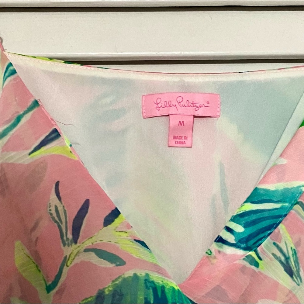 NWOT Lilly Pulitzer Zadie Maxi Dress in Coral Reef Tint Chimposerie Size… - Picture 7 of 7